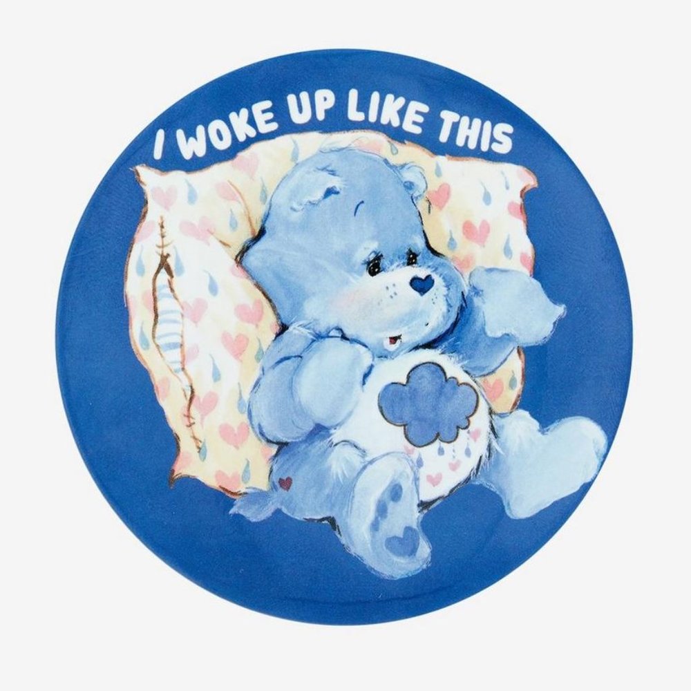 Care Bears "I Woke Up Like This" Button NEW
